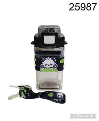 Imagen de BOTELLA PLASTICA 650ML C/CORREA PANDA 3.26